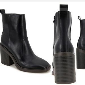 Klinton Square-Toe Bootie